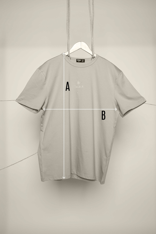 تي شيرت أوڤر سايز ساده