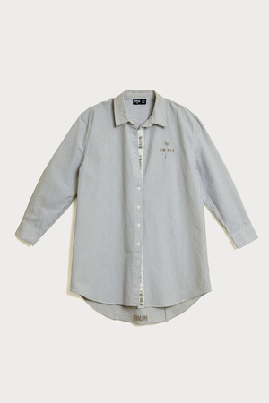 شيرت أوڤر سايز مخطط